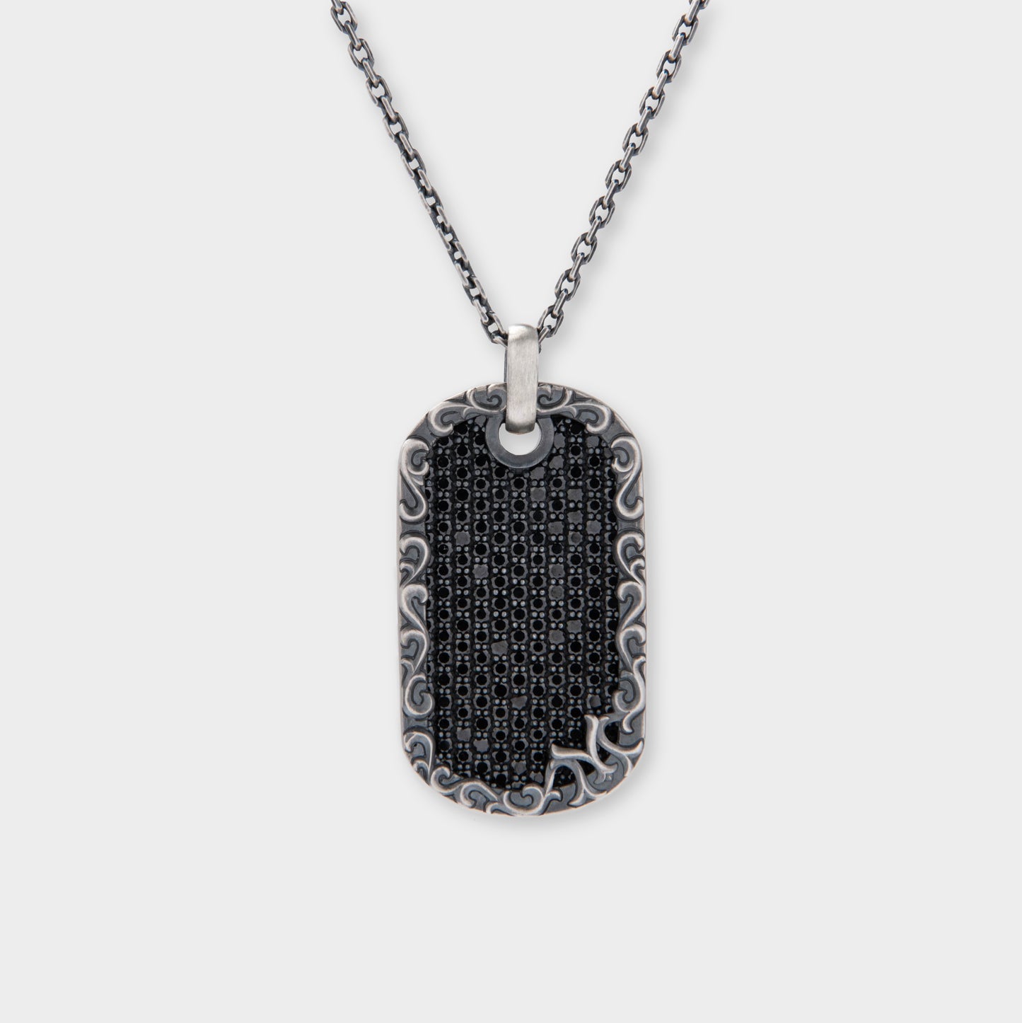 Black Spinel MS Pendant