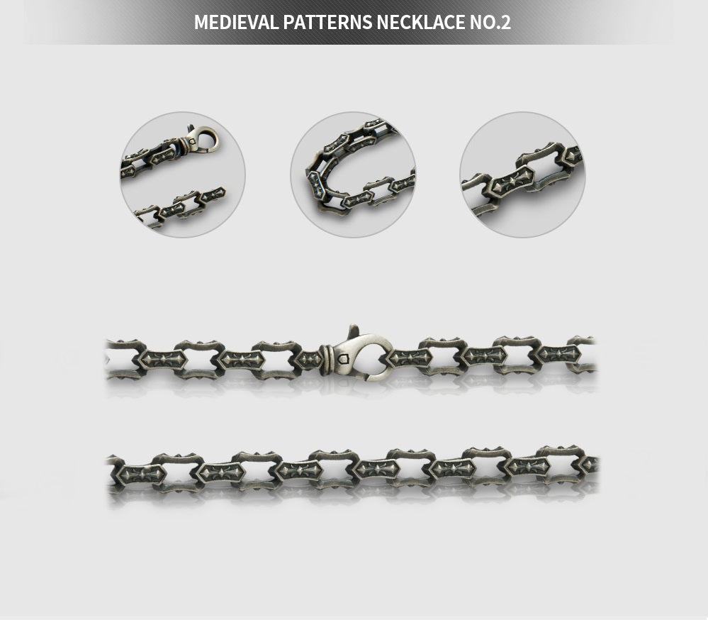 Medieval Patterns Necklace No.2