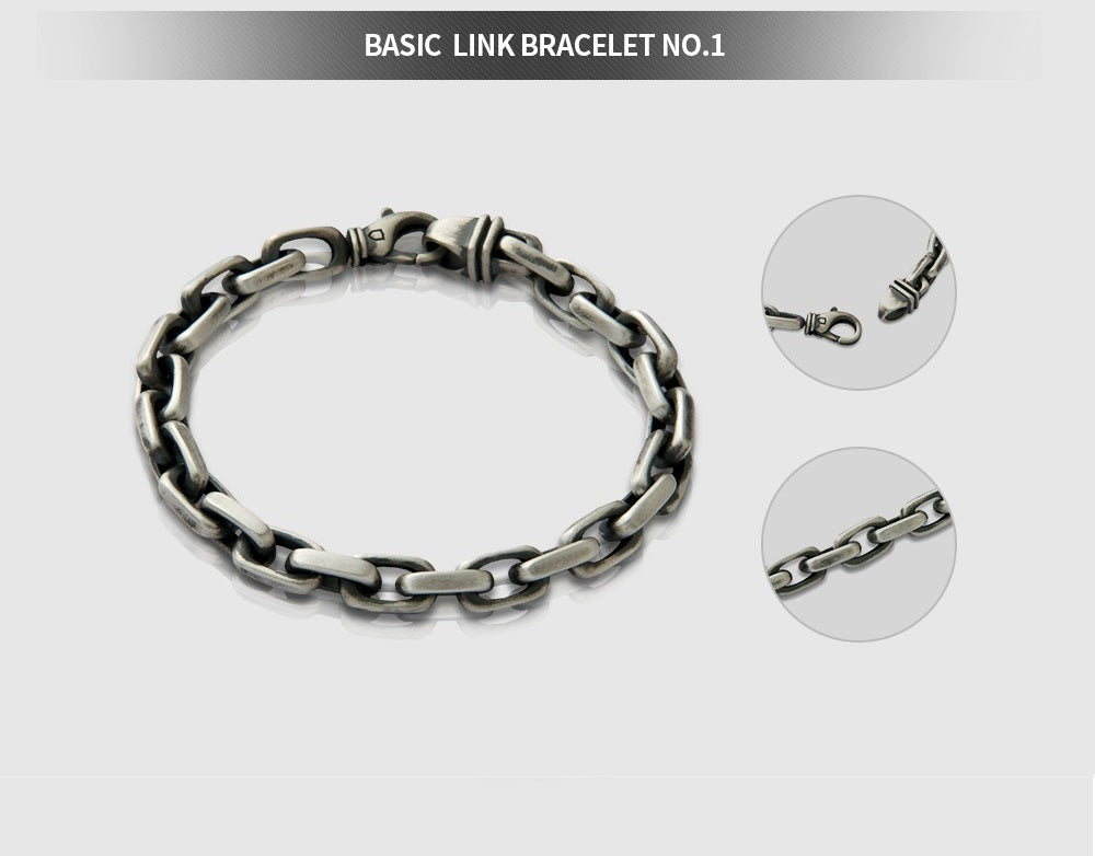 Basic Link Bracelet No.1