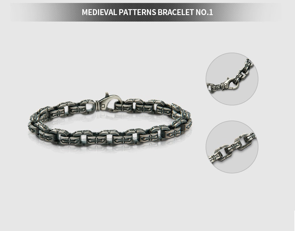 Medieval Patterns Bracelet No.2