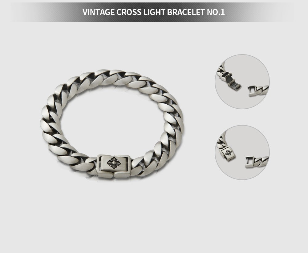Vintage Cross Light Bracelet No.1