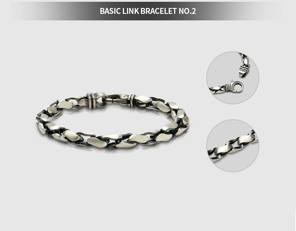 Basic Link Bracelet No.2