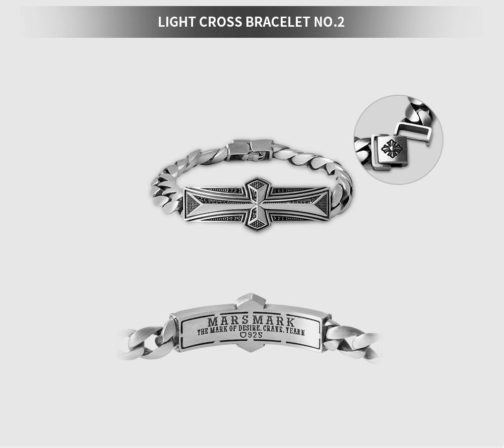 Light Cross Bracelet No.2