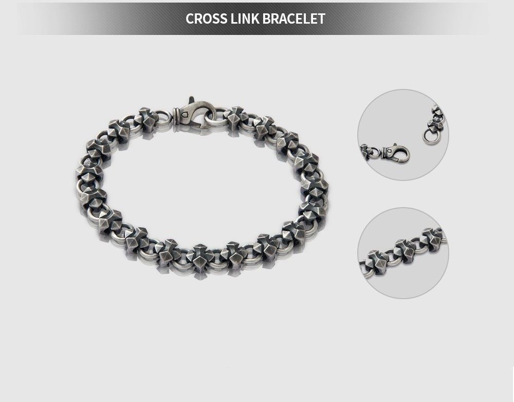 Cross Link Bracelet