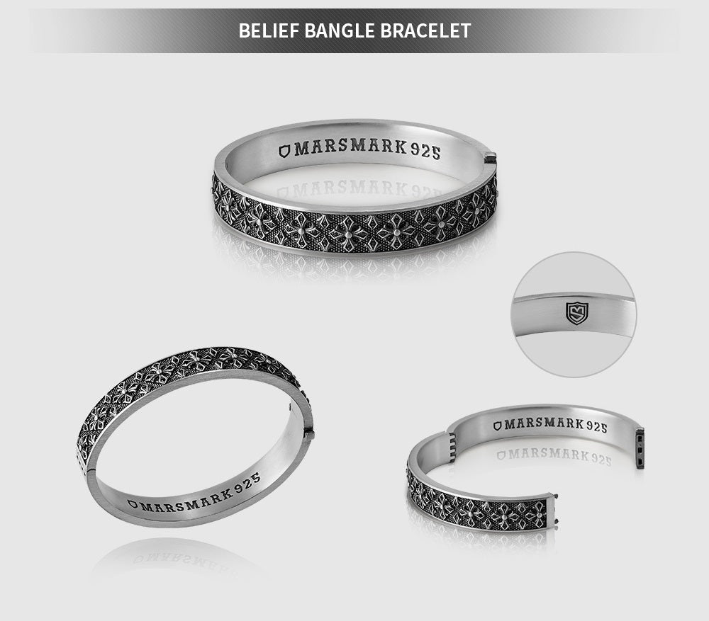 Belief Bangle Bracelet