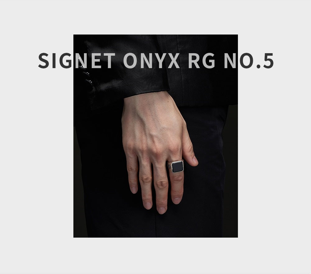 Signet Onyx RG No.5 – MARS MARK JAPAN