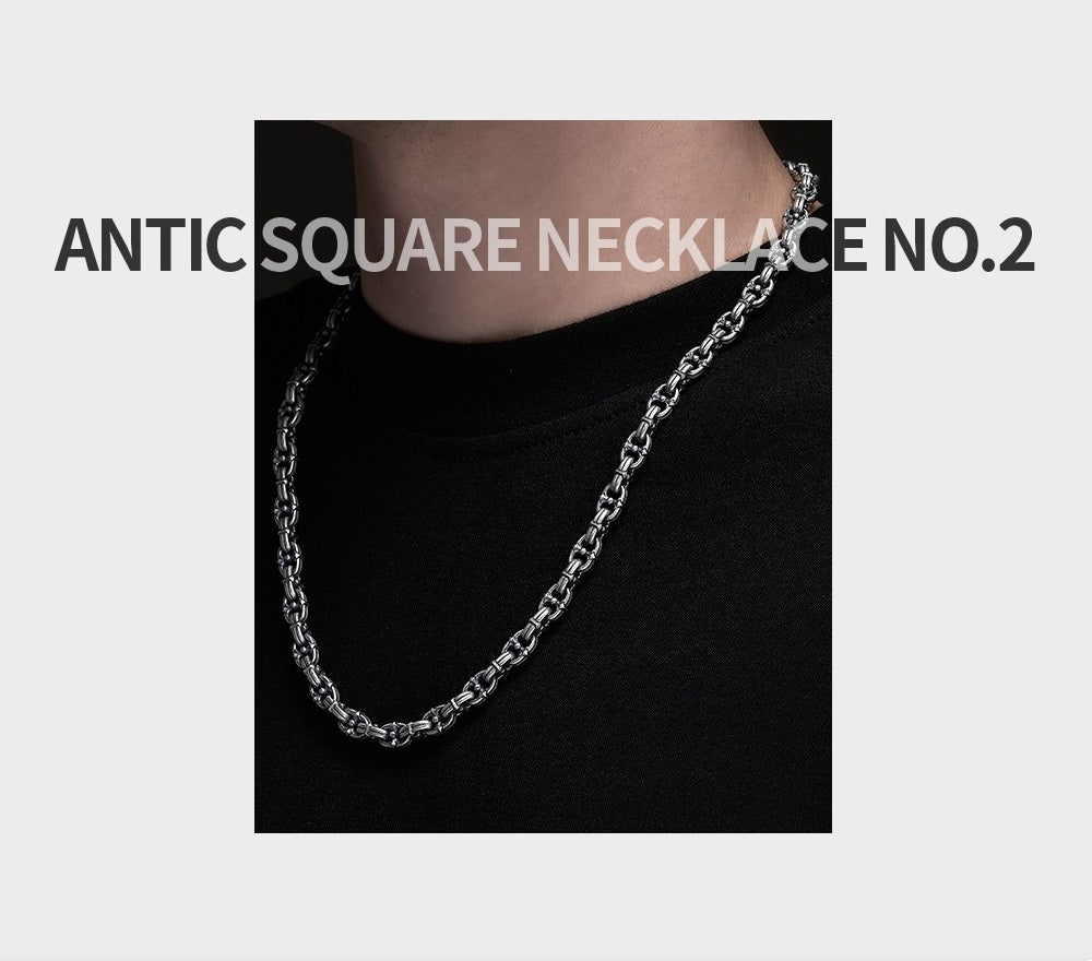 Antic Square Necklace No.2