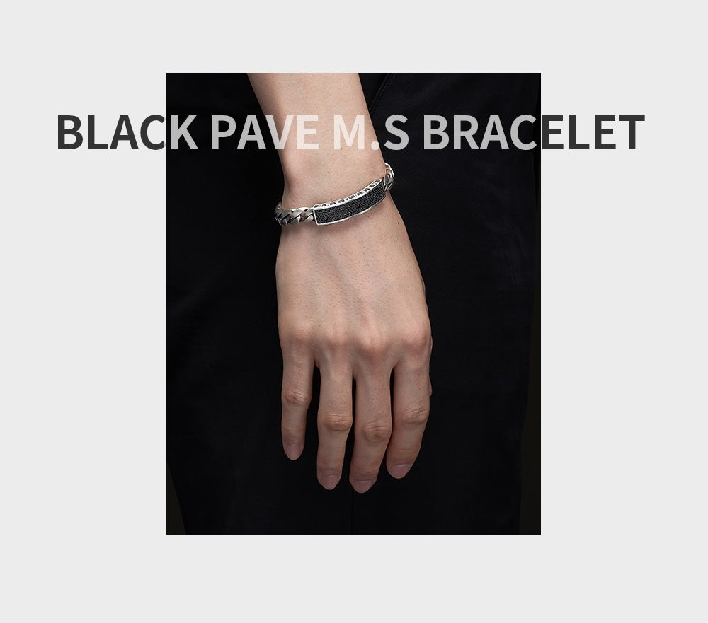 Black Pave M.S Bracelet