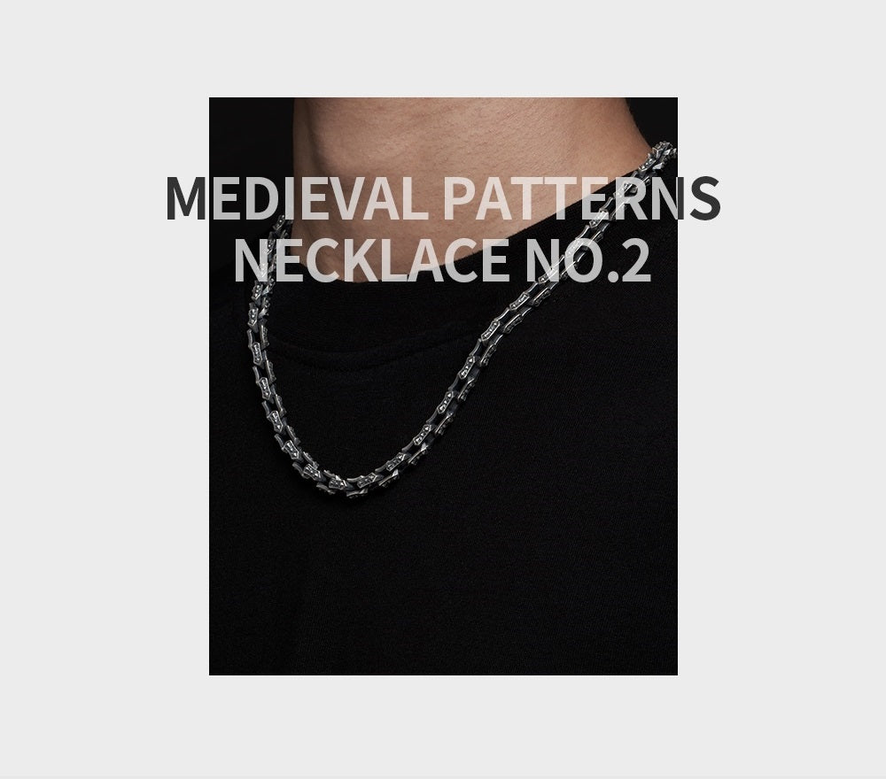 Medieval Patterns Necklace No.2