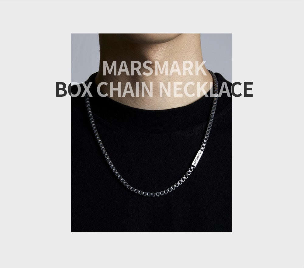 MARSMARK BOX CHAIN NECKLACE