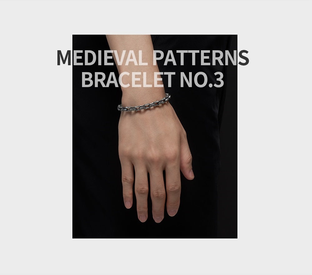 Medieval Patterns Bracelet No.3