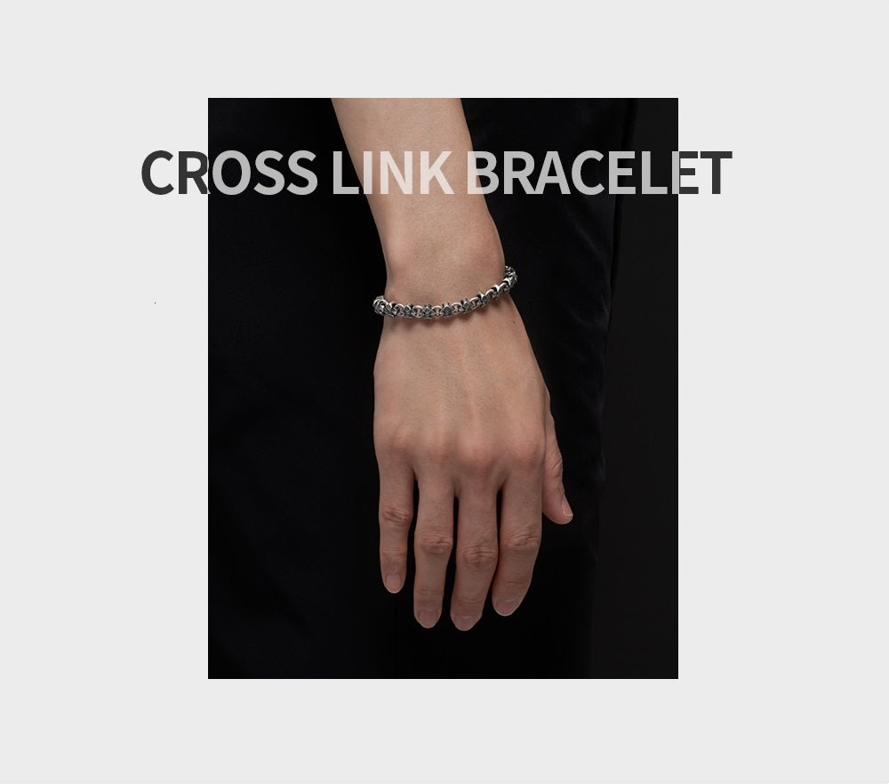 Cross Link Bracelet