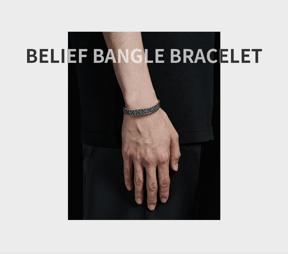 Belief Bangle Bracelet