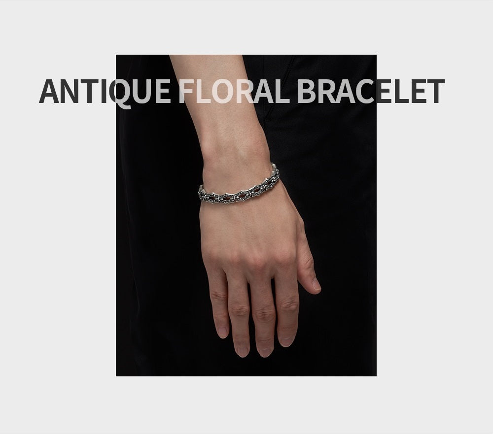 Antique Floral Bracelet