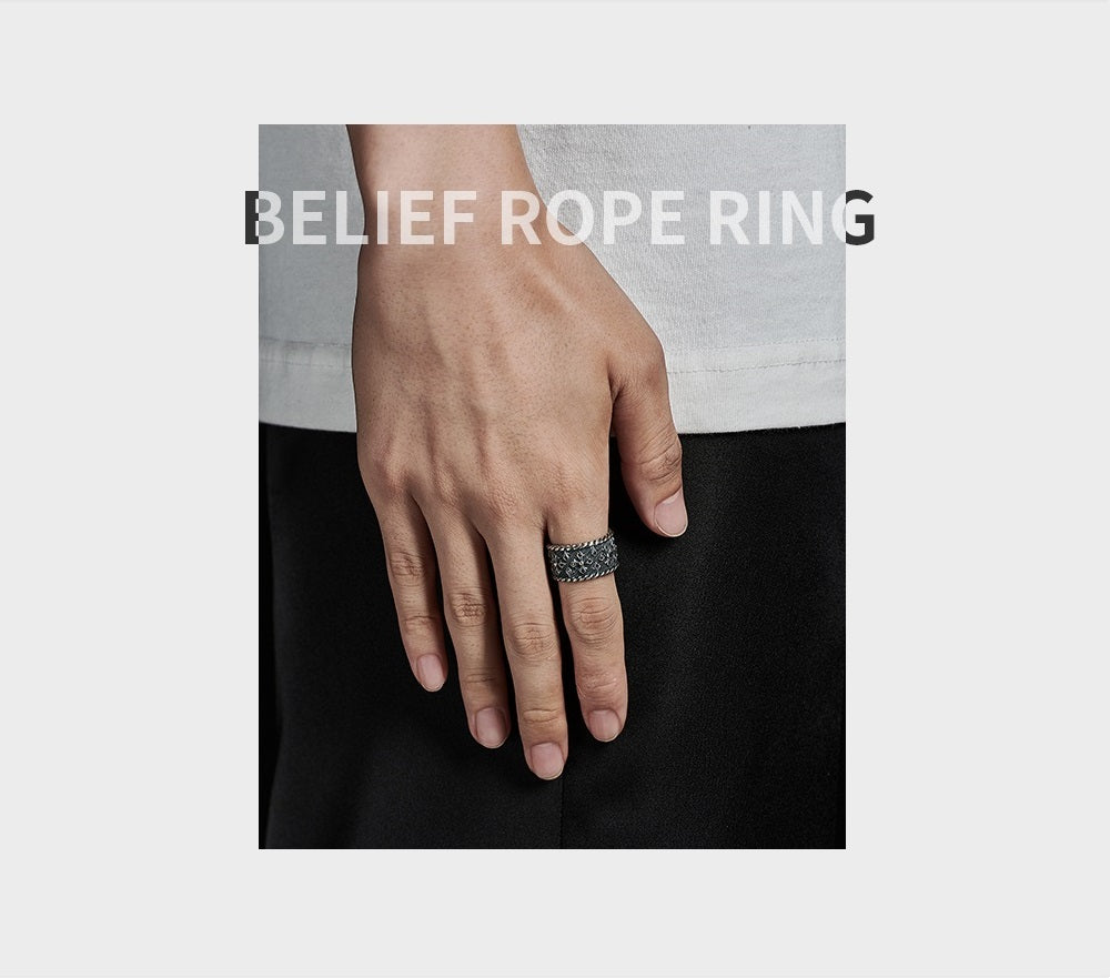 Belief rope Ring