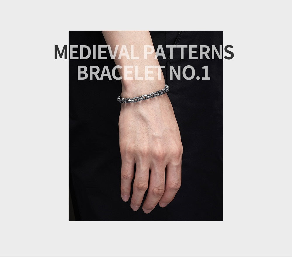 Medieval Patterns Bracelet No.2