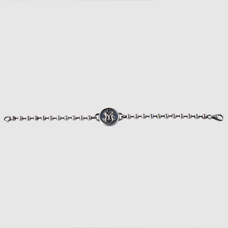 MS SYMBOL BALL CHAIN BRACELET