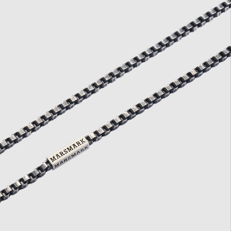 MARSMARK BOX CHAIN NECKLACE