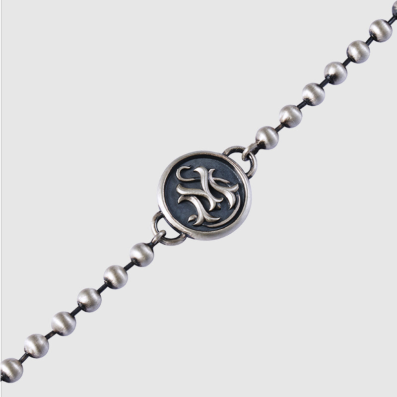 MS SYMBOL BALL CHAIN BRACELET