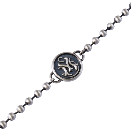 MS SYMBOL BALL CHAIN BRACELET