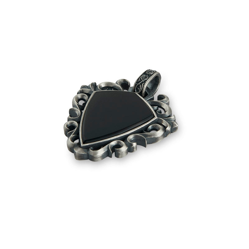 Baroque Black Onyx Pendant