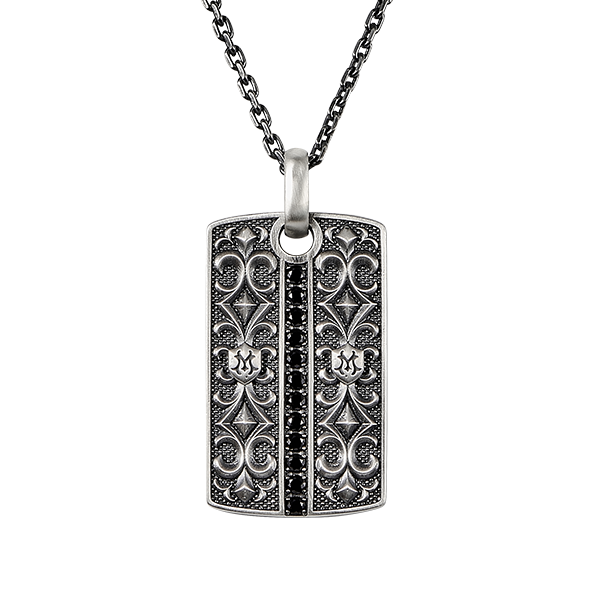 Baroque M Symbol Pendant