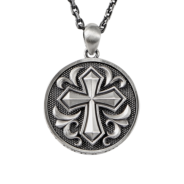 Glittering Celtic Cross Pendant