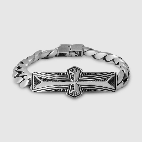 シルバー ブレスレット マルスマーク Light Cross Bracelet No.2-